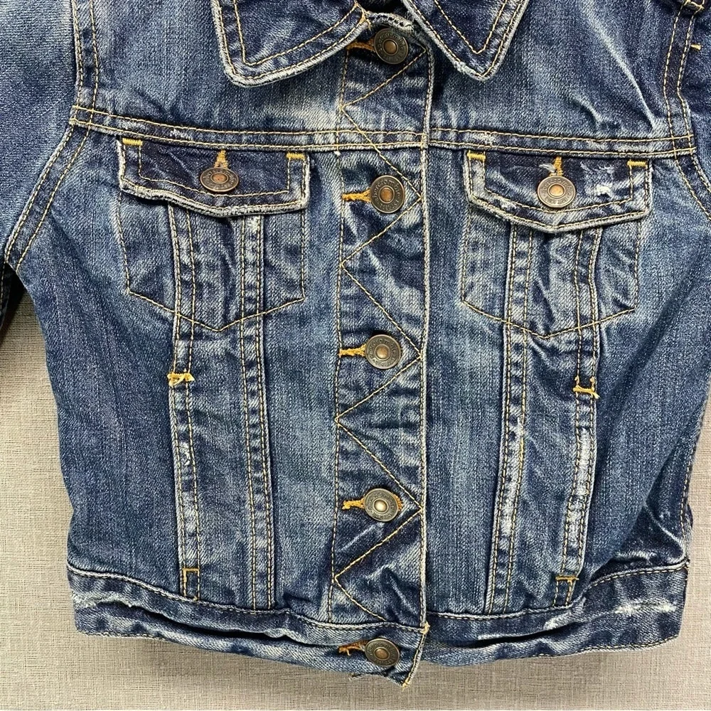 Abercrombie Kids Jean‎ Jacket Blue Size | S